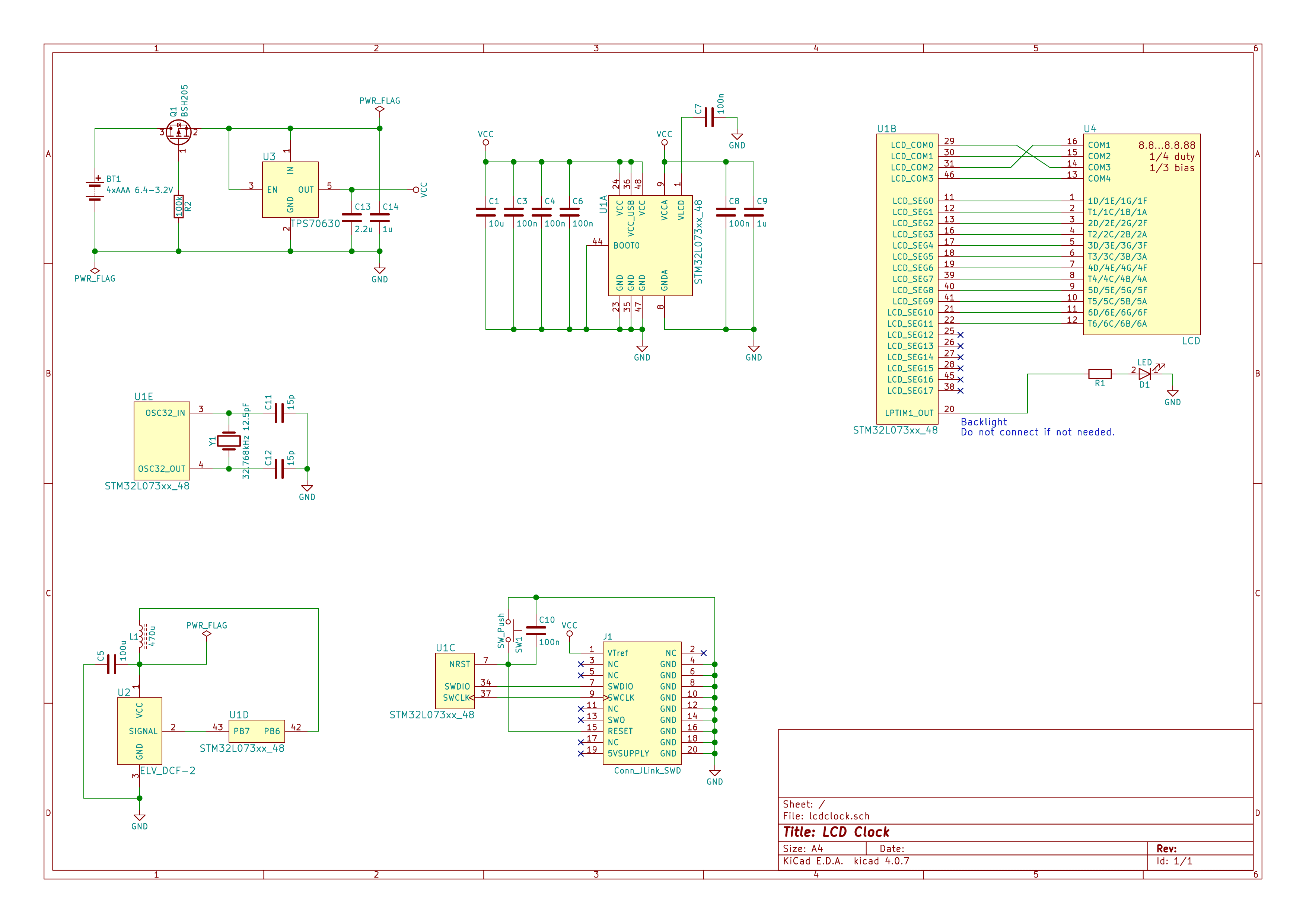 Schematic of the Clock